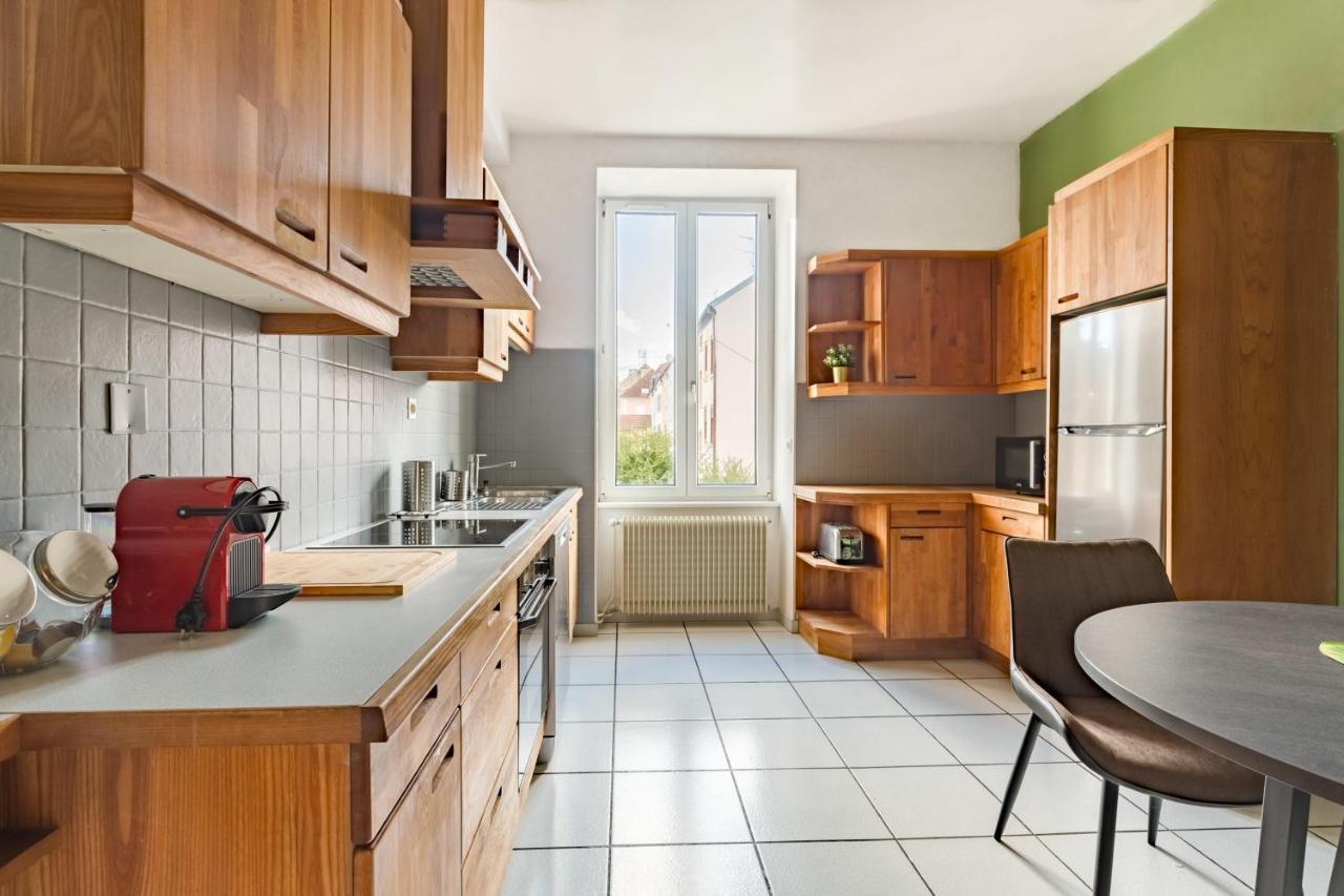 Travel Homes - The Wooden, Spacieux & Bon Quartier Mulhouse Exterior photo